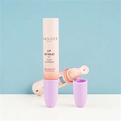 Lipglasur Lipgloss Lippenbalsamverpackungsrohr mit Applikator